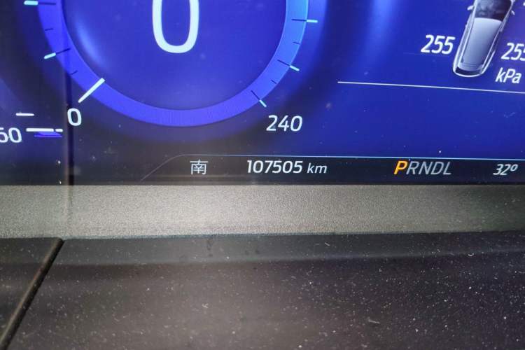 Used Ford Escape 2020 EcoBoost 245 Four-Wheel Drive Luxury Edition Odometer Close Up