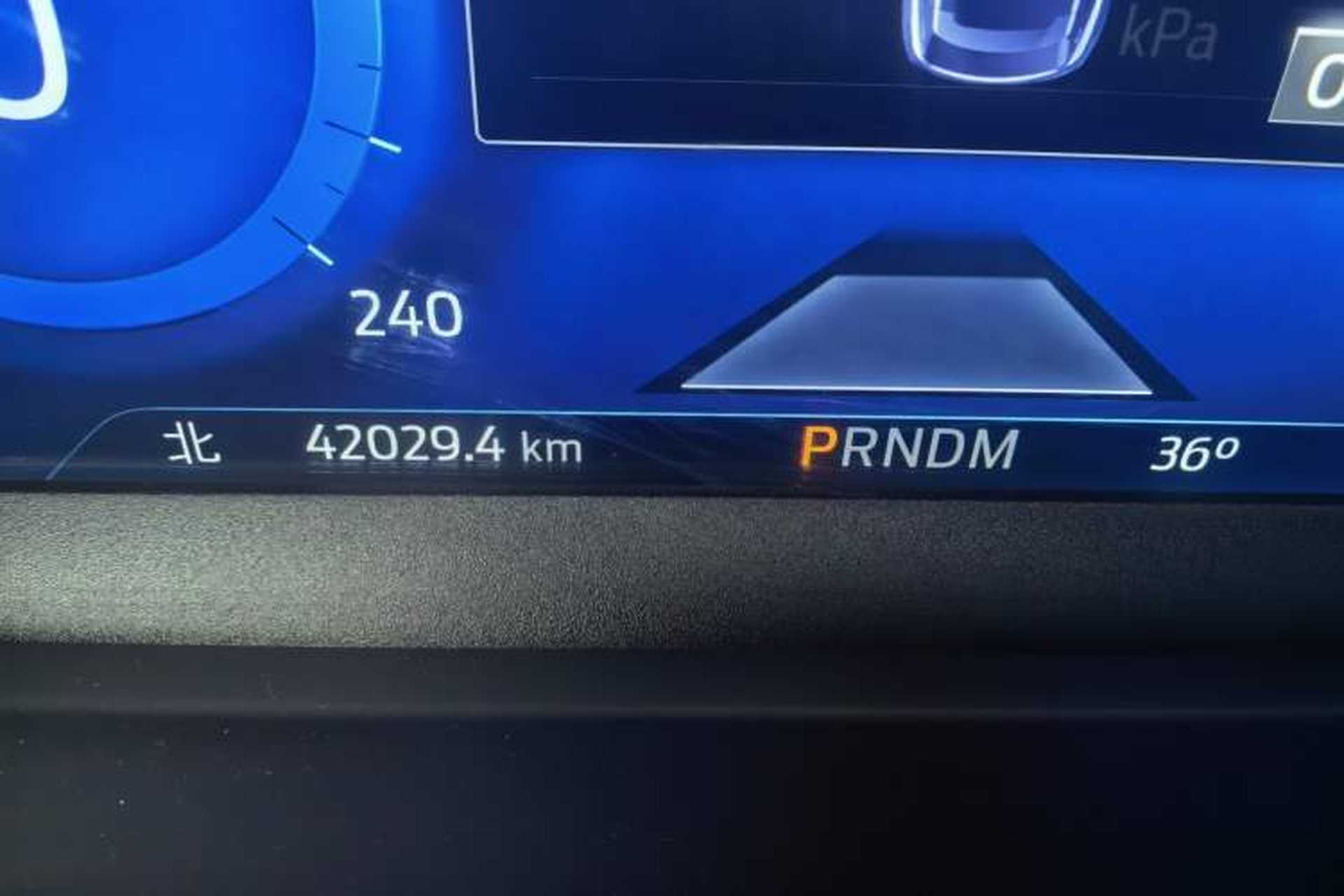 Used Ford Escape 2020 EcoBoost 245 Four-Wheel Drive ST-LINE Deluxe Edition Odometer Close Up