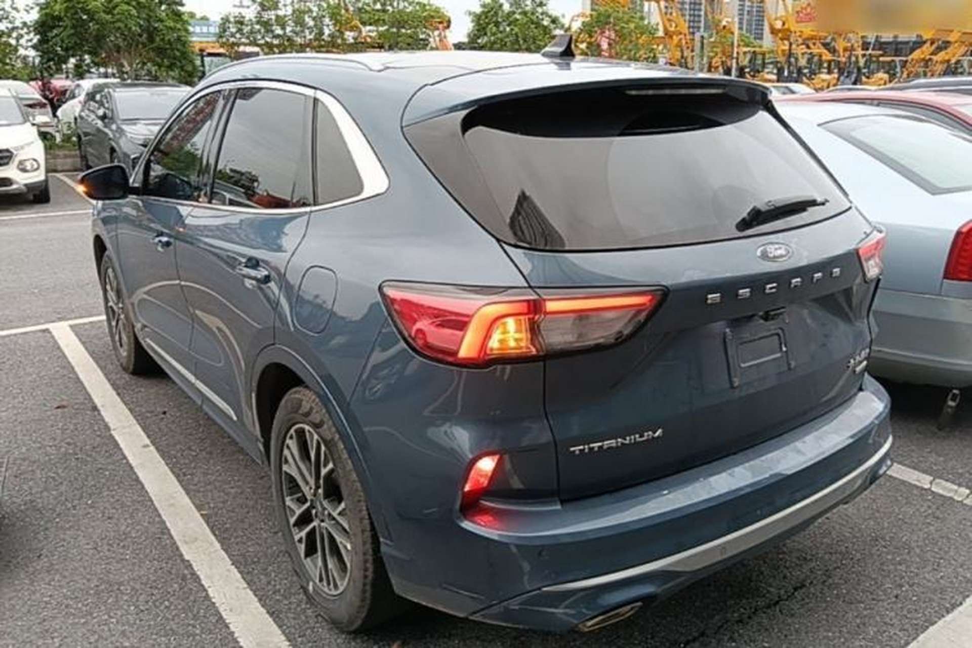 Used Ford Escape 2020 EcoBoost 245 Four-Wheel Drive Luxury Edition Rear Left 45 Deg