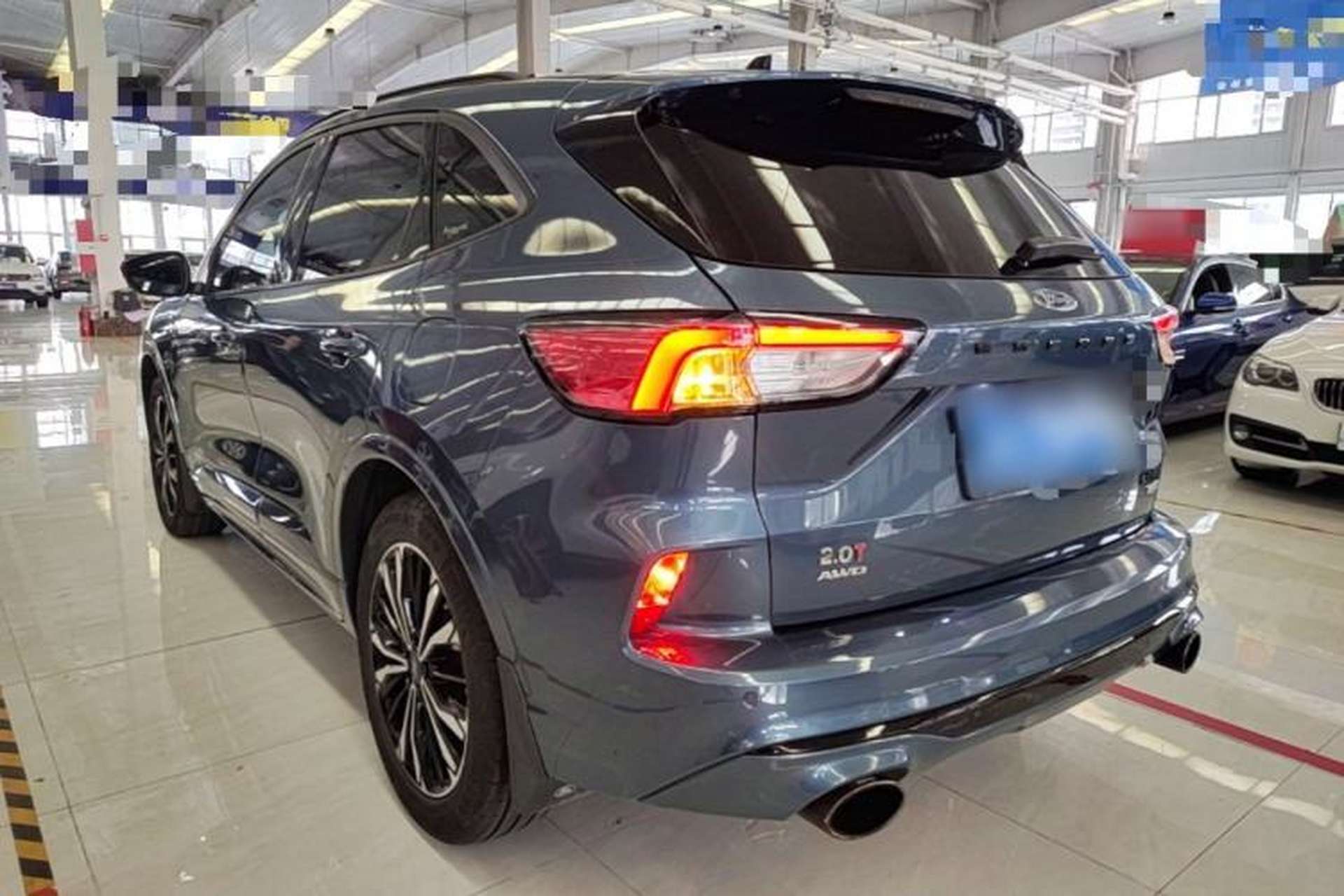 Used Ford Escape 2020 EcoBoost 245 Four-Wheel Drive ST-LINE Deluxe Edition Rear Left 45 Deg