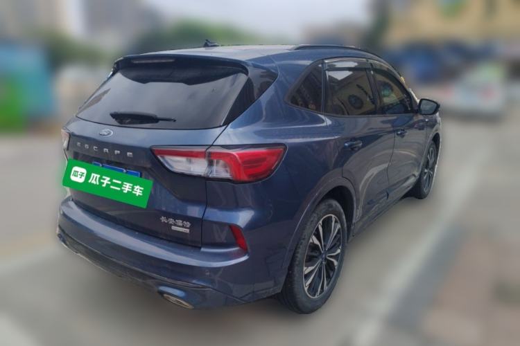 Used Ford Escape 2020 EcoBoost 245 Four-Wheel Drive ST-LINE Deluxe Edition Rear Right 45 Deg