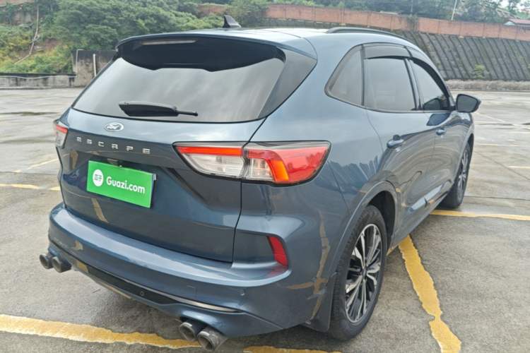Used Ford Escape 2020 EcoBoost 245 Four-Wheel Drive ST-LINE Deluxe Edition Rear Right 45 Deg