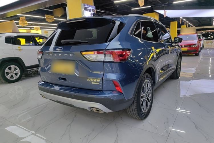 Used Ford Escape 2020 EcoBoost 245 Four-Wheel Drive Titanium Edition Rear Right 45 Deg
