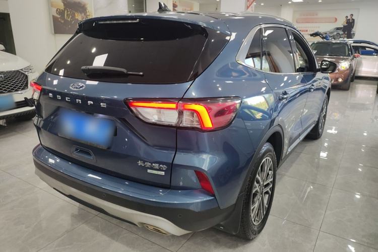 Used Ford Escape 2020 EcoBoost 245 Four-Wheel Drive Titanium Edition Rear Right 45 Deg