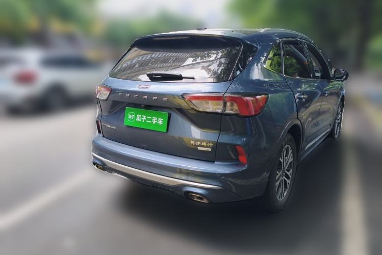 Used Ford Escape 2020 EcoBoost 245 Four-Wheel Drive Luxury Edition Rear Right 45 Deg