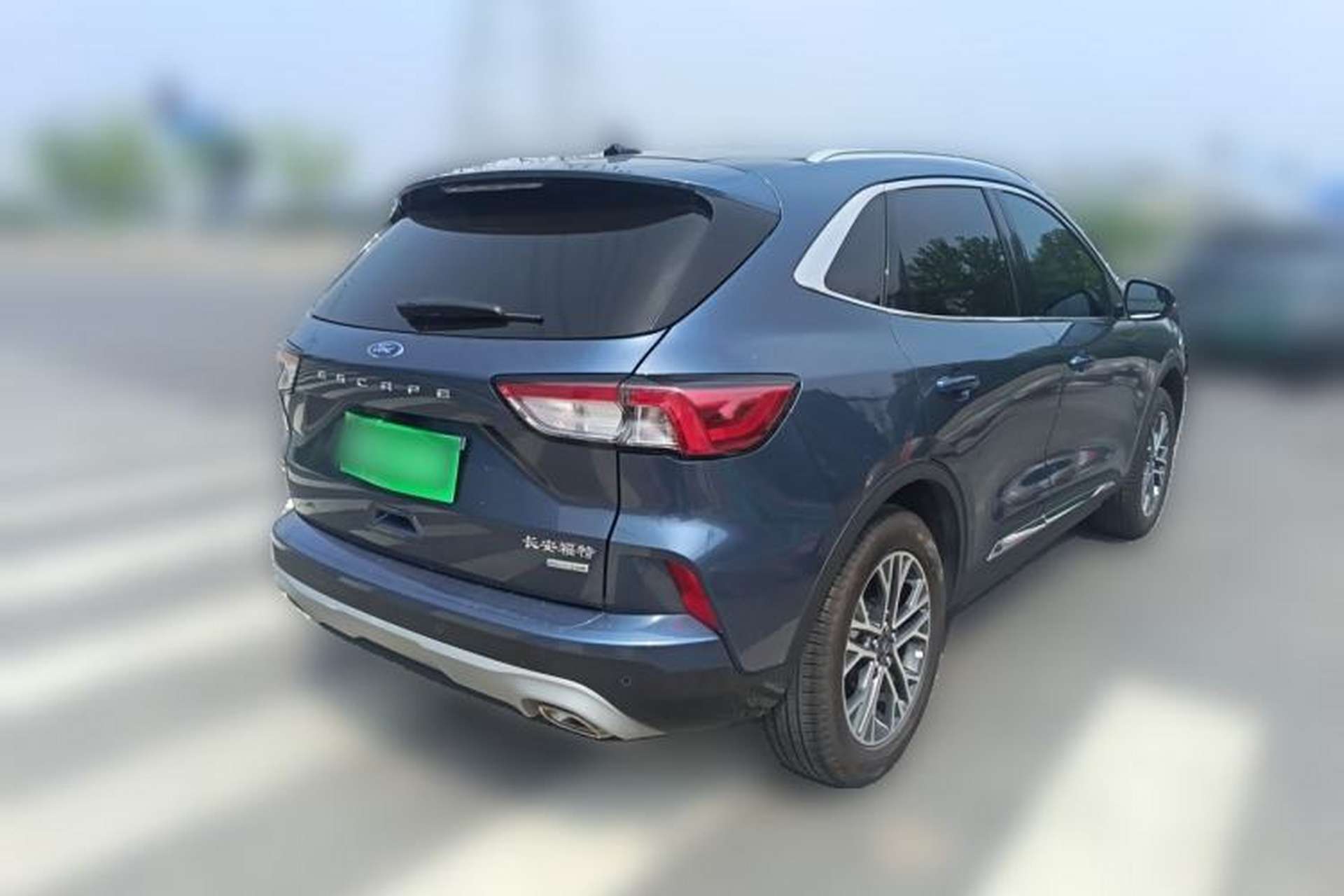 Used Ford Escape 2020 EcoBoost 245 Two-Wheel-Drive Titanium Edition Rear Right 45 Deg