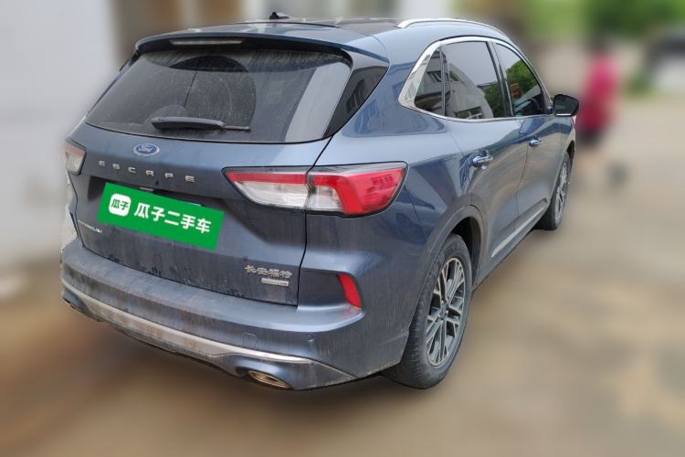 Used Ford Escape 2020 EcoBoost 245 Four-Wheel Drive Luxury Edition Rear Right 45 Deg