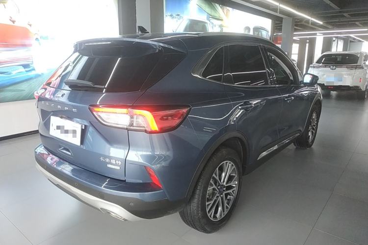 Used Ford Escape 2020 EcoBoost 245 Two-Wheel-Drive Titanium Edition Rear Right 45 Deg
