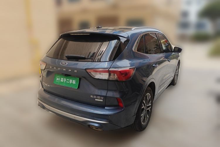Used Ford Escape 2020 EcoBoost 245 Four-Wheel Drive Luxury Edition Rear Right 45 Deg