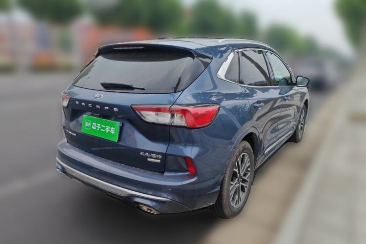 Used Ford Escape 2020 EcoBoost 245 Four-Wheel Drive Luxury Edition Rear Right 45 Deg