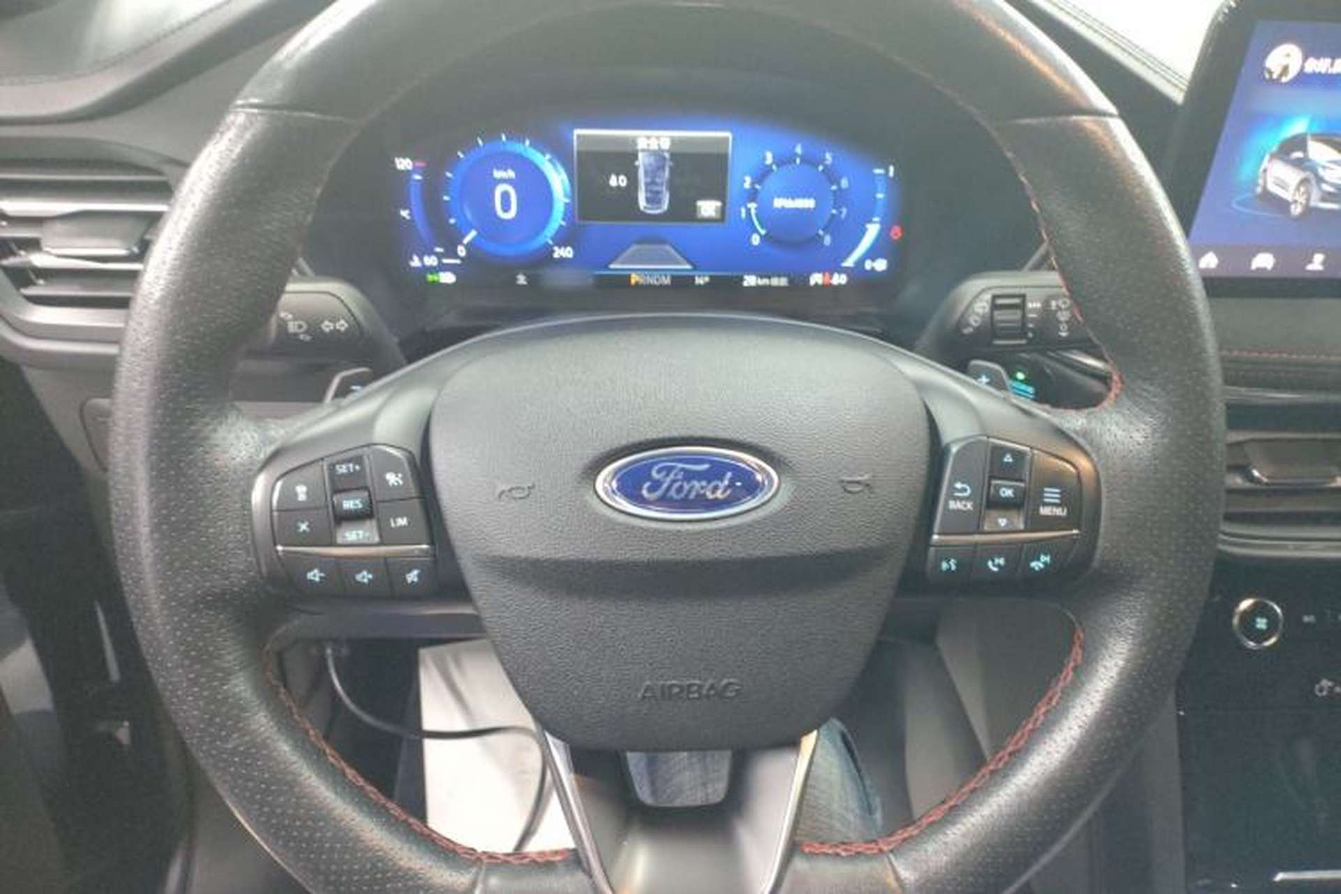 Used Ford Escape 2020 EcoBoost 245 Four-Wheel Drive ST-LINE Deluxe Edition Steering Wheel