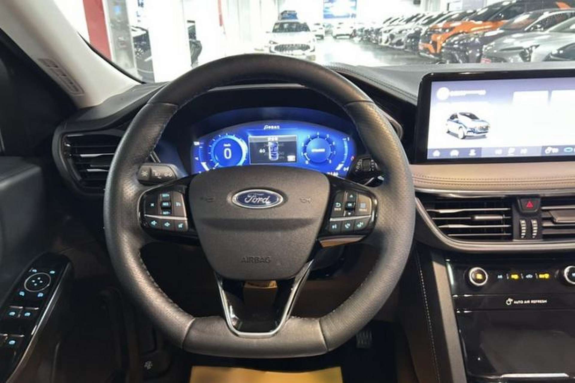 Used Ford Escape 2020 EcoBoost 245 Four-Wheel Drive Luxury Edition Steering Wheel