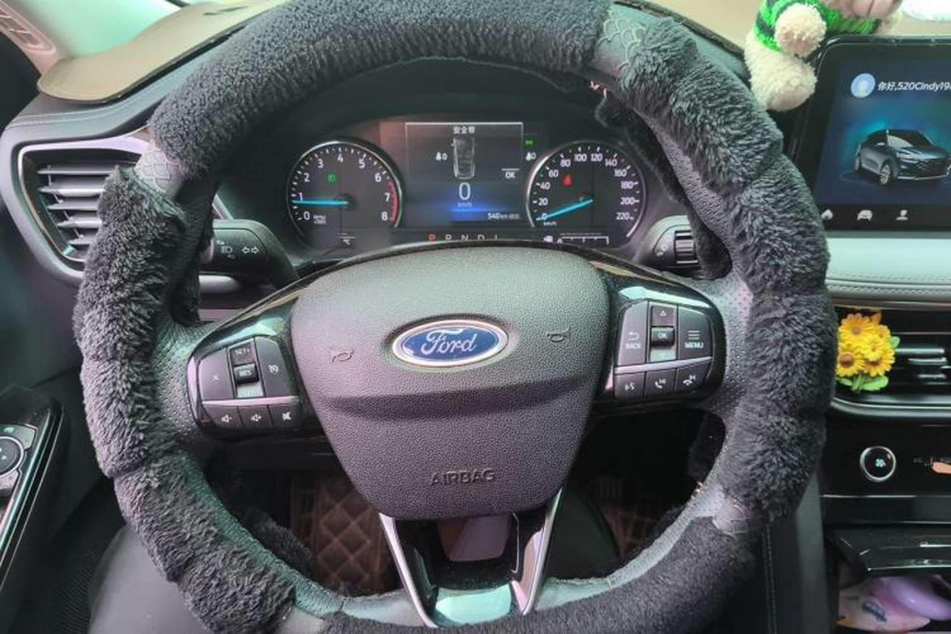 Used Ford Escape 2020 EcoBoost 245 Two-Wheel Drive Smart & Enjoyment Model Steering Wheel