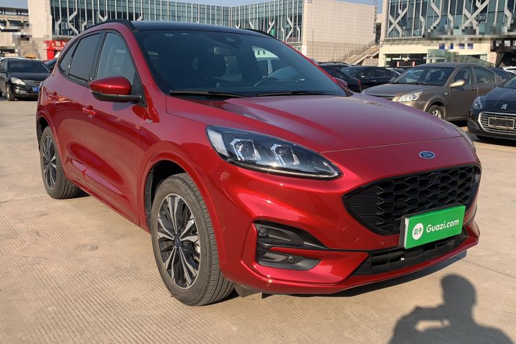 Used Ford Escape 2020 EcoBoost 245 Four-Wheel Drive ST-LINE Deluxe Edition Front Right 45 Deg