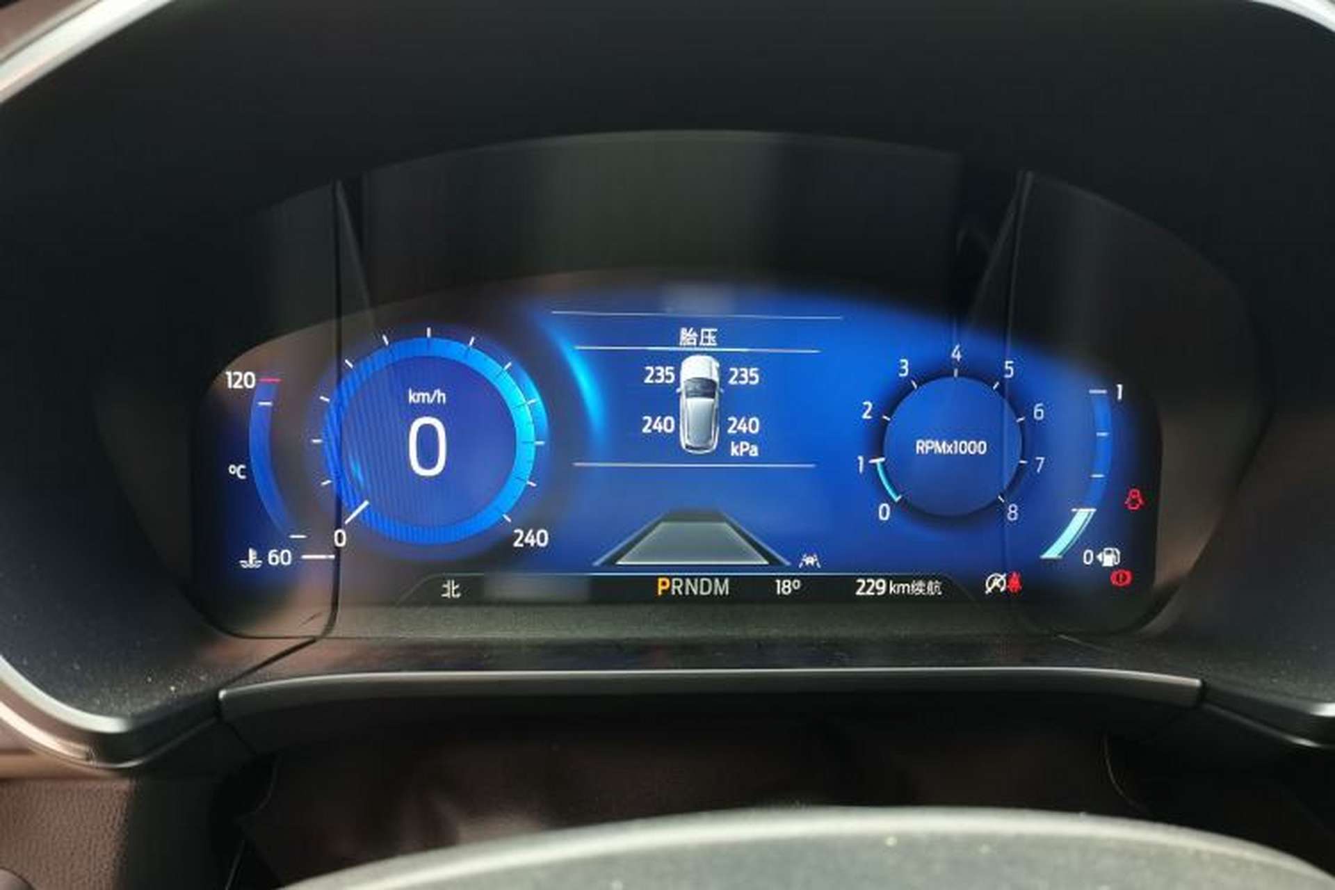 Used Ford Escape 2020 EcoBoost 245 Four-Wheel Drive ST-LINE Deluxe Edition Instrument Cluster
