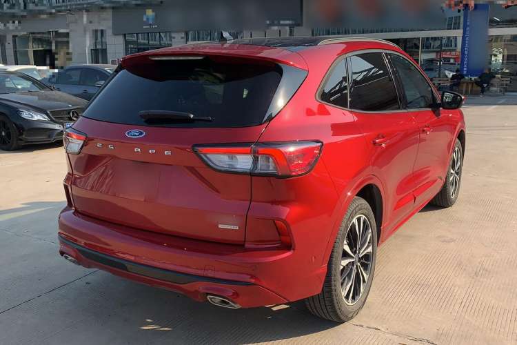 Used Ford Escape 2020 EcoBoost 245 Four-Wheel Drive ST-LINE Deluxe Edition Rear Right 45 Deg