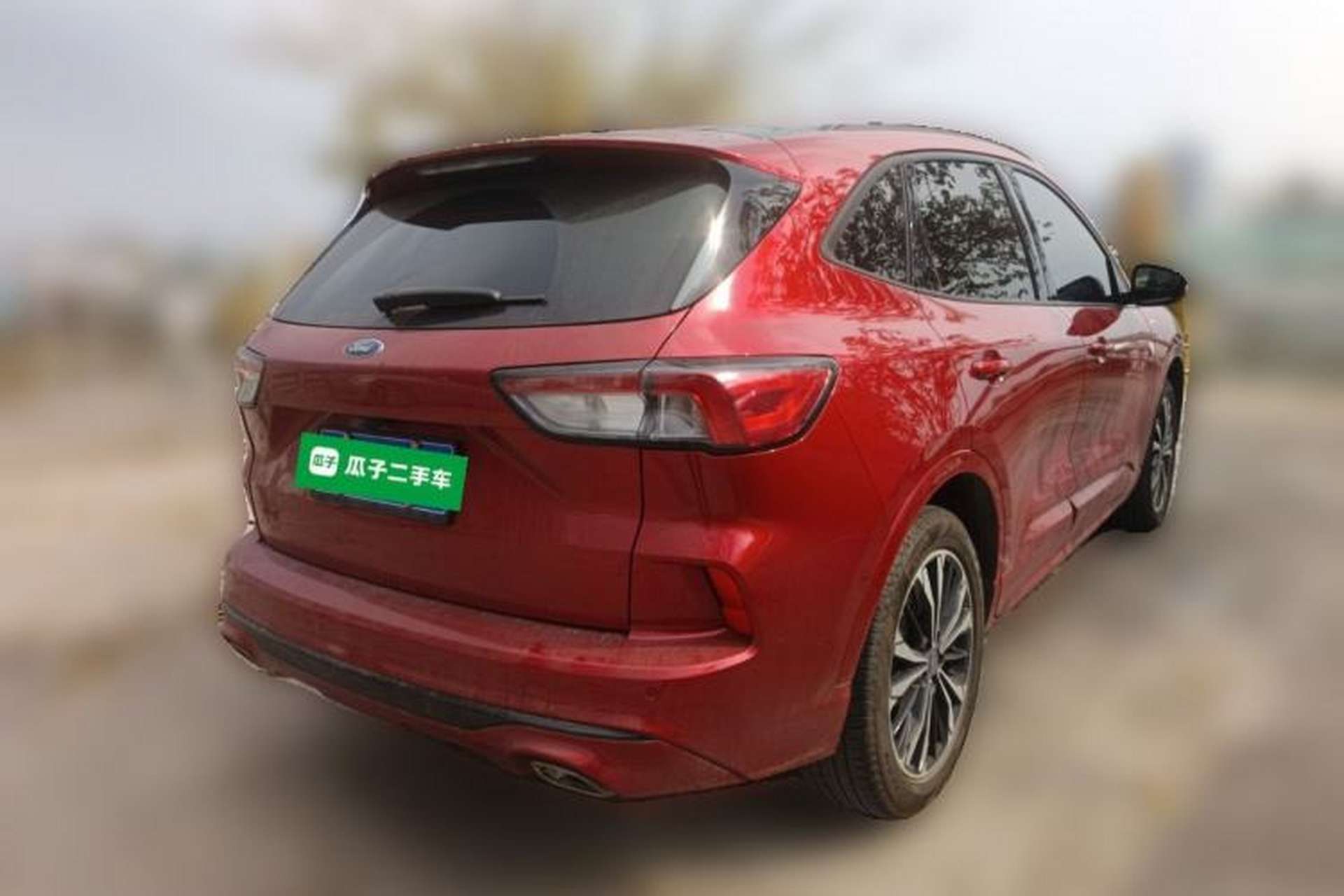 Used Ford Escape 2020 EcoBoost 245 Four-Wheel Drive ST-LINE Deluxe Edition Rear Right 45 Deg