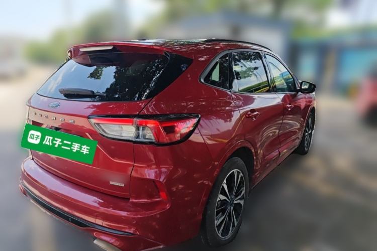 Used Ford Escape 2020 EcoBoost 245 Four-Wheel Drive ST-LINE Deluxe Edition Rear Right 45 Deg
