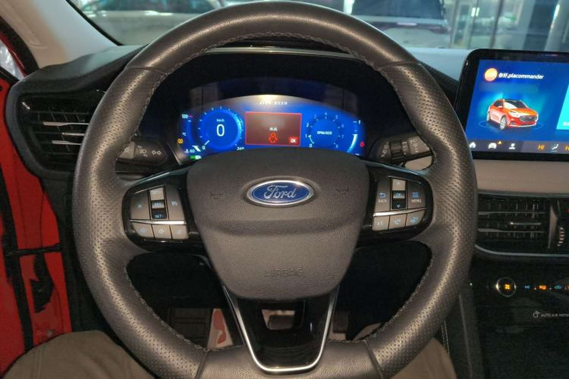 Used Ford Escape 2020 EcoBoost 245 Four-Wheel Drive Luxury Edition Steering Wheel