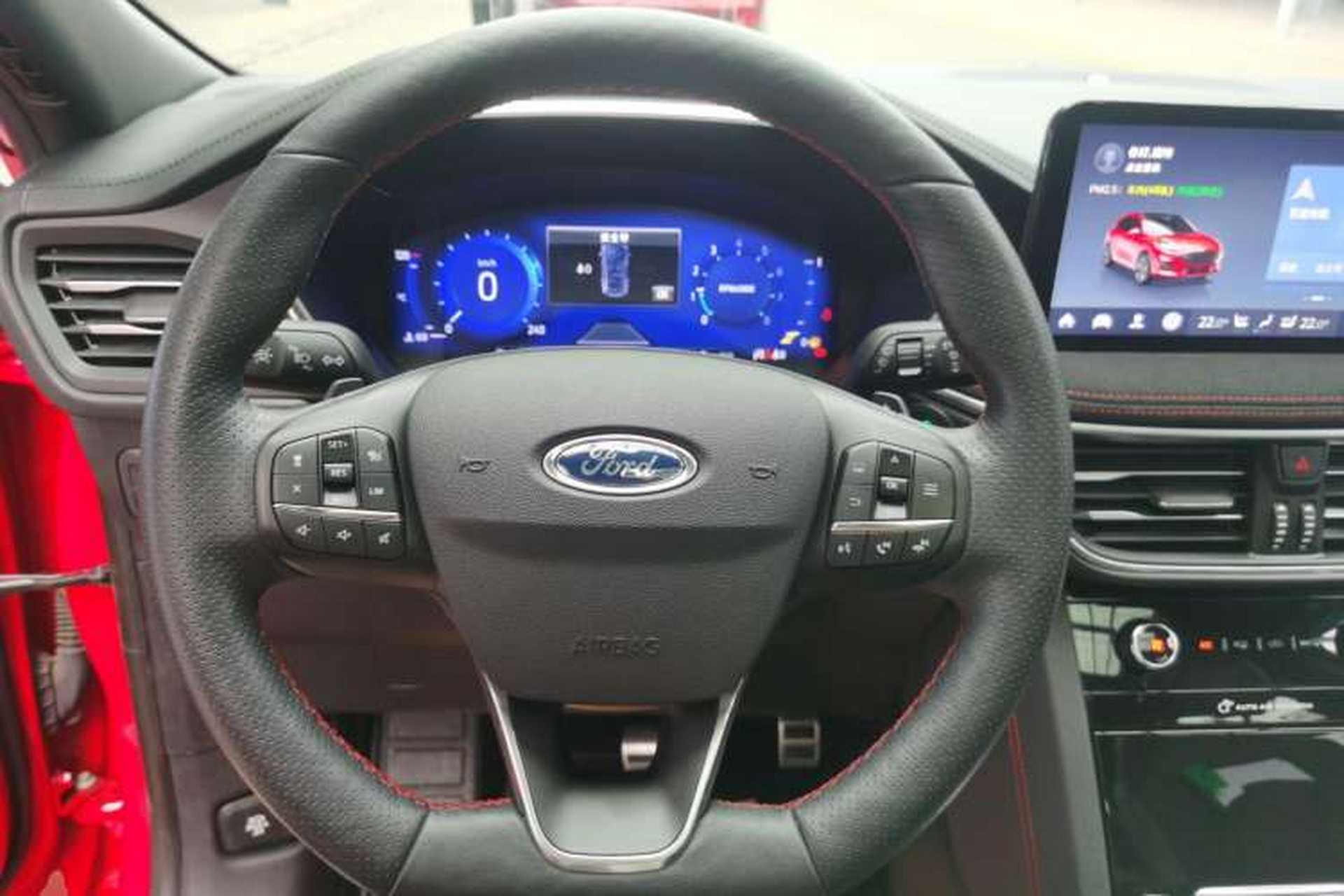 Used Ford Escape 2020 EcoBoost 245 Four-Wheel Drive ST-LINE Deluxe Edition Steering Wheel