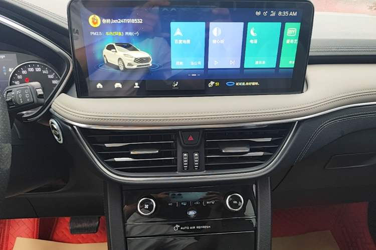 Used Ford Escape 2020 EcoBoost 245 Two-Wheel-Drive Titanium Edition Audio And AC Panel