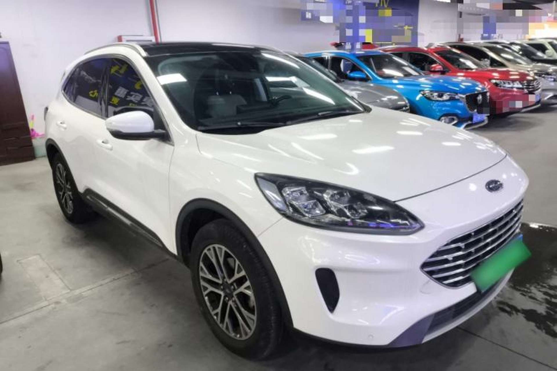 Used Ford Escape 2020 EcoBoost 245 Two-Wheel-Drive Titanium Edition Front Right 45 Deg
