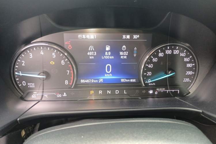 Used Ford Escape 2020 EcoBoost 245 Two-Wheel-Drive Titanium Edition Instrument Cluster