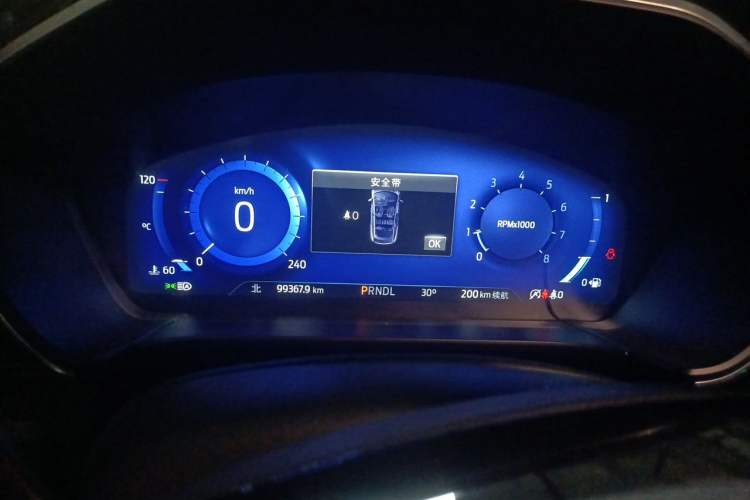 Used Ford Escape 2020 EcoBoost 245 Two-Wheel-Drive Titanium Edition Instrument Cluster