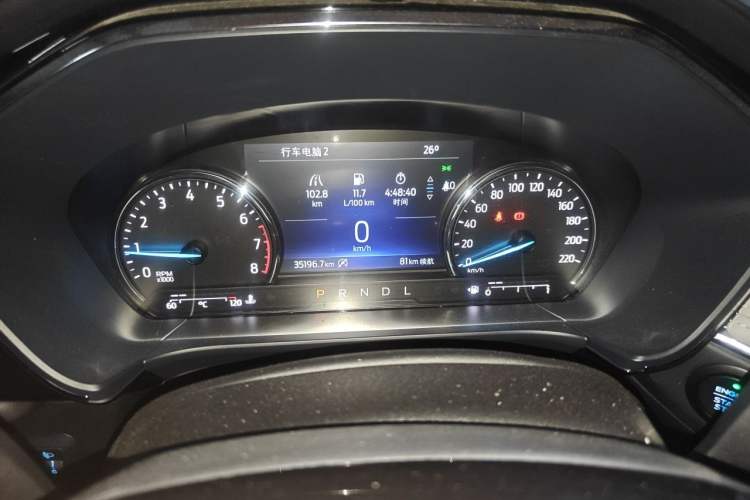 Used Ford Escape 2020 EcoBoost 245 Two-Wheel-Drive Titanium Edition Instrument Cluster