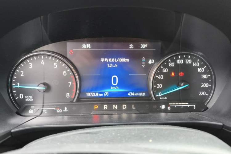 Used Ford Escape 2020 EcoBoost 245 Two-Wheel-Drive Titanium Edition Instrument Cluster