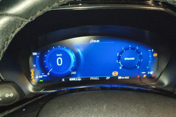 Used Ford Escape 2020 EcoBoost 245 Four-Wheel Drive Luxury Edition Instrument Cluster