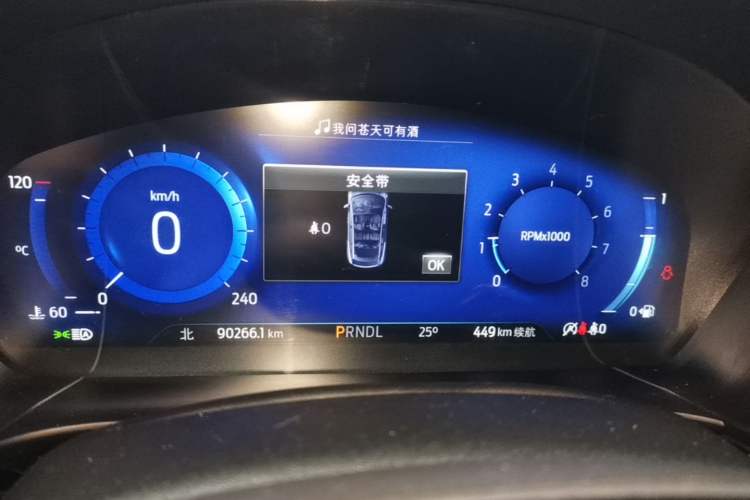 Used Ford Escape 2020 EcoBoost 245 Four-Wheel Drive Luxury Edition Instrument Cluster
