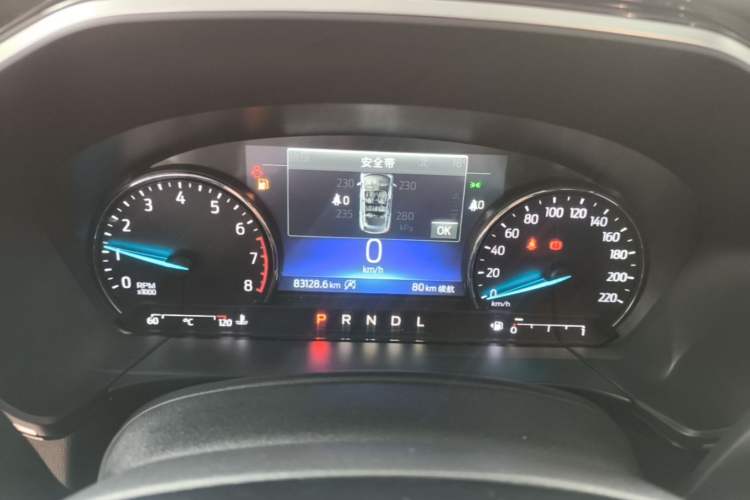 Used Ford Escape 2020 EcoBoost 245 Two-Wheel-Drive Titanium Edition Instrument Cluster