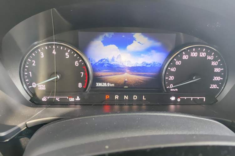Used Ford Escape 2020 EcoBoost 245 Four-Wheel Drive Titanium Edition Odometer Close Up