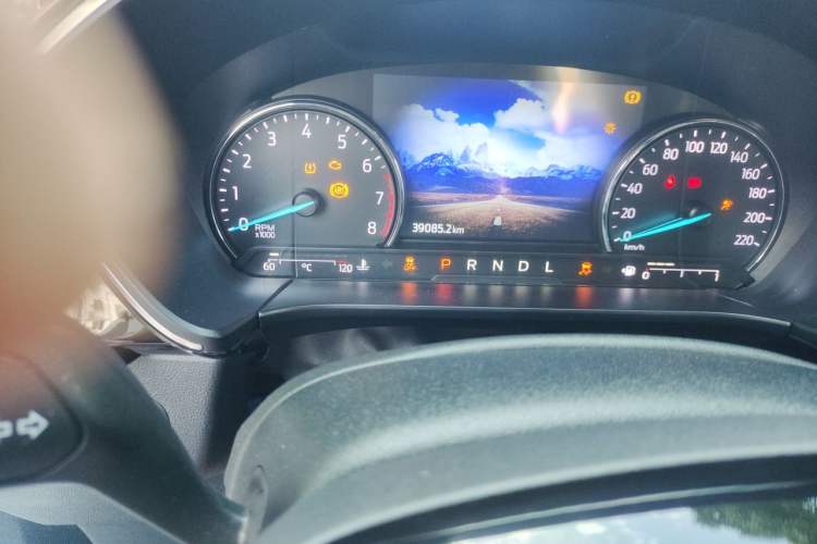Used Ford Escape 2020 EcoBoost 245 Two-Wheel-Drive Titanium Edition Odometer Close Up