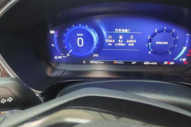 Used Ford Escape 2020 EcoBoost 245 Two-Wheel Drive Smart & Enjoyment Model Odometer Close Up