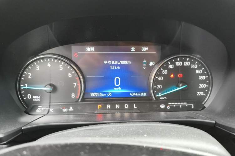 Used Ford Escape 2020 EcoBoost 245 Two-Wheel-Drive Titanium Edition Odometer Close Up