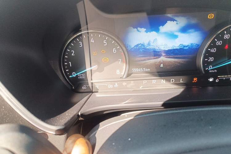 Used Ford Escape 2020 EcoBoost 245 Two-Wheel Drive Smart & Enjoyment Model Odometer Close Up