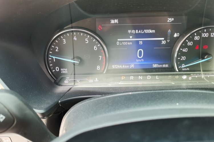 Used Ford Escape 2020 EcoBoost 245 Four-Wheel Drive Titanium Edition Odometer Close Up