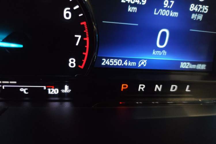 Used Ford Escape 2020 EcoBoost 245 Two-Wheel-Drive Titanium Edition Odometer Close Up