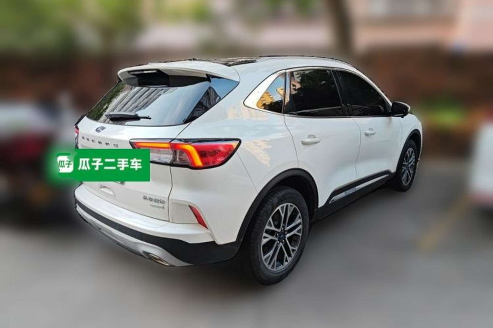 Used Ford Escape 2020 EcoBoost 245 Two-Wheel-Drive Titanium Edition Rear Right 45 Deg