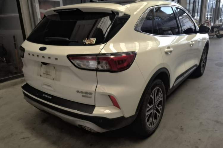 Used Ford Escape 2020 EcoBoost 245 Two-Wheel-Drive Titanium Edition Rear Right 45 Deg