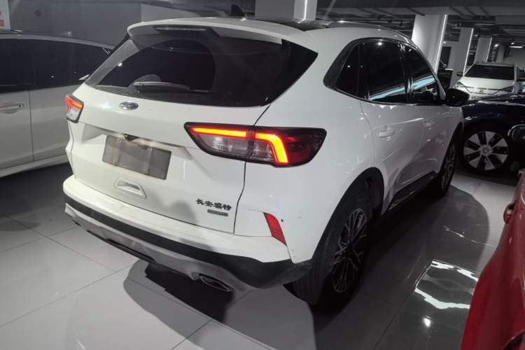 Used Ford Escape 2020 EcoBoost 245 Two-Wheel-Drive Titanium Edition Rear Right 45 Deg