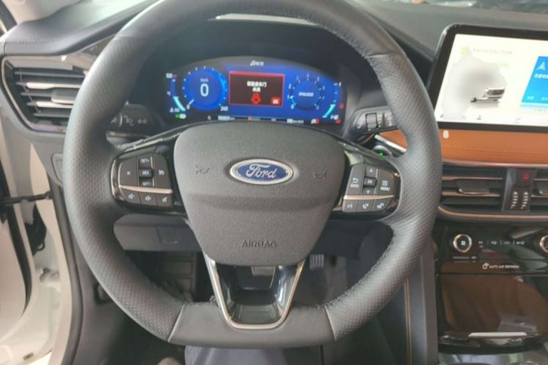 Used Ford Escape 2020 EcoBoost 245 Four-Wheel Drive Luxury Edition Steering Wheel