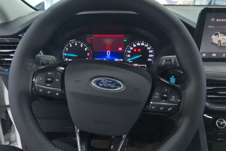 Used Ford Escape 2020 EcoBoost 245 Four-Wheel Drive Titanium Edition Steering Wheel