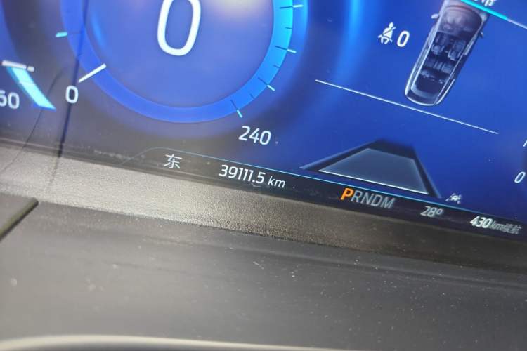 Used Ford Escape 2023 EcoBoost 245 Four-Wheel Drive ST-LINE Pro Trim Odometer Close Up