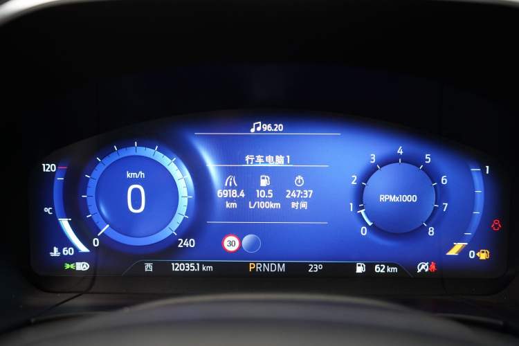Used Ford Escape 2023 EcoBoost 245 Four-Wheel Drive ST-LINE Pro Trim Odometer Close Up