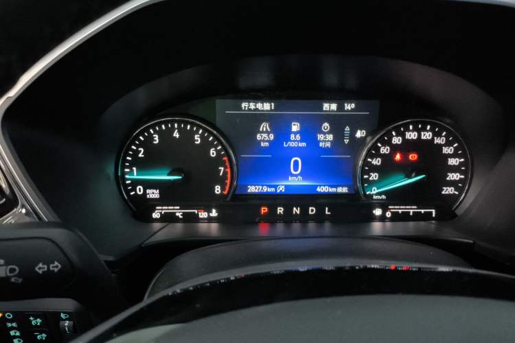 Used Ford Escape 2024 EcoBoost 245 Four-Wheel Drive Prestige Model Instrument Cluster