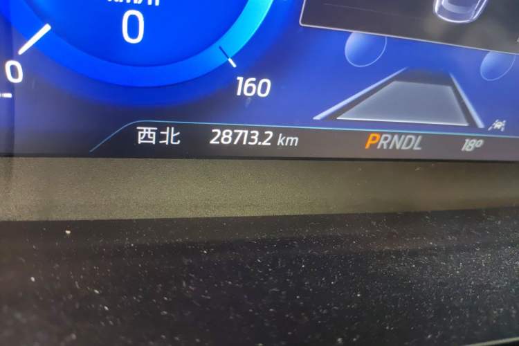 Used Ford Escape 2024 EcoBoost 245 Two-Wheel-Drive Xiangxiang Model Odometer Close Up