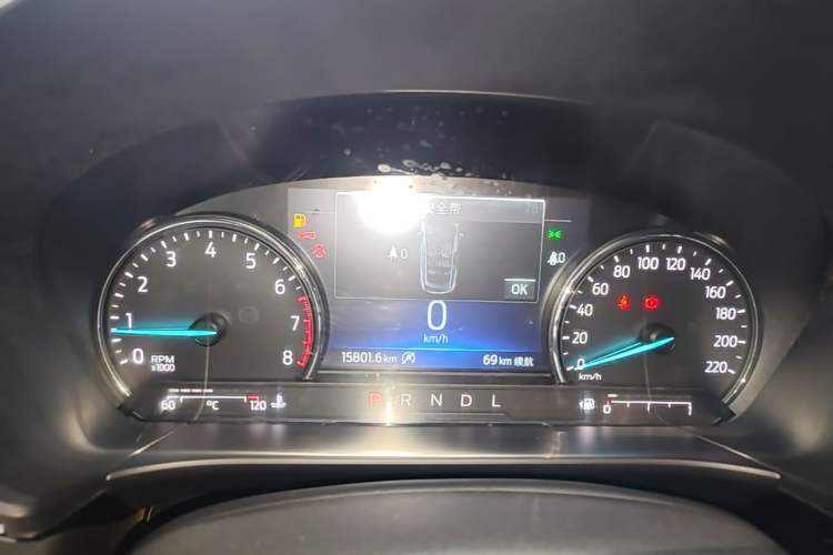 Used Ford Escape 2024 EcoBoost 245 Two-Wheel-Drive Titanium Edition Instrument Cluster